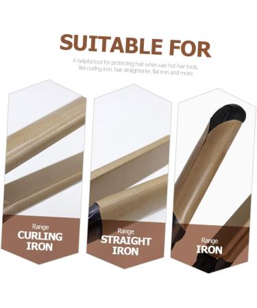 FOMIYES Heat Insulation Stickers for Curling Board Professional Styling Tools Hair Styling Tools Sticker 10pcs Hair Curling Sticker Hair Tools Protector Curling Wand Decals Mini 10x10cm As Shown - Buy Online on GoSupps.com