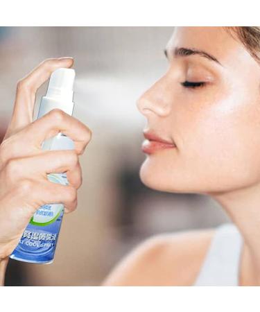 Cooling Mist Spray for Summer - Skin-Friendly Soothing Summer Spray Cooling Body Mist | Non-sticky Instant Cooling Mist Cooling Face Spray for Camping Hiking Fishing - Buy Online on GoSupps.com