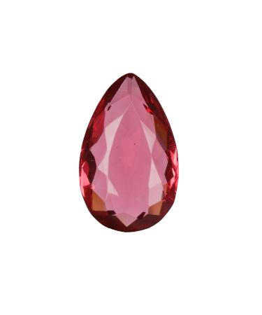 REAL-GEMS 77.35 Ct Pink Tourmaline Pear Shaped Healing Crystal