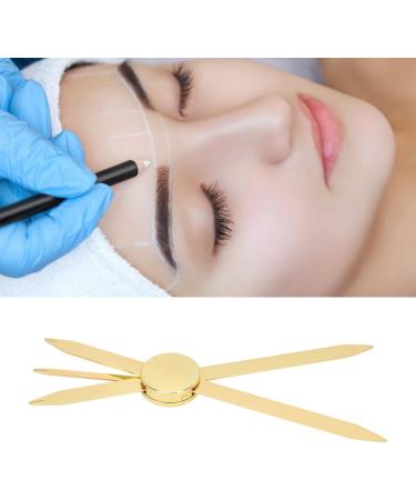 Eyebrow Templates & Microblading Measuring Ruler | Stainless Steel Golden Ratio Eyebrow Mapping Device for Perfectly Balanced Makeup - Buy Online on GoSupps.com