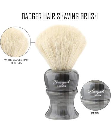 Haryali London Men's Grooming Kit | Double Edge Safety Razor & Badger Hair Brush Premium International Shipping - Buy Online on GoSupps.com
