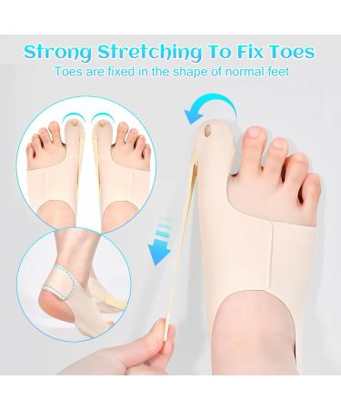 Wisebom Hallux Valgus Correction Socks - Unisex Toe Separator for Pain Relief | Bale Toes Bandage | UK Size (L) - Buy Online on GoSupps.com