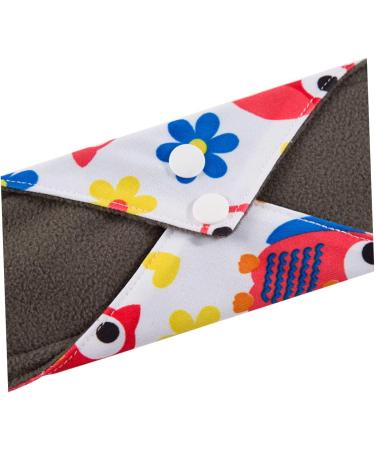 5pcs Reusable Menstrual Pads | Mama Cloth Napkins for Women | Washable & Portable Feminine Hygiene Towels - Buy Online on GoSupps.com