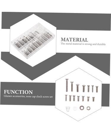 Lurrose 3 Sets Stainless Steel Screw Accessories for Glasses & Sunglasses | Professional Frameless Glasses Repair Kit - Durable & Versatile - Buy Online on GoSupps.com