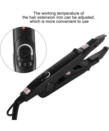 Qinlorgon Nano Professional Hair Connector Set | Non-Marked Hair Extension Iron | European Standard 220V | Best Hair Extension Tools - Buy Online on GoSupps.com