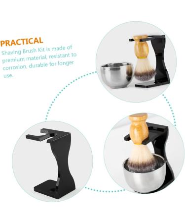 Minkissy 5 Sets Razor Shave Kit Portable Shaving Cup & Soap for Men | Best International Shipping - Buy Online on GoSupps.com