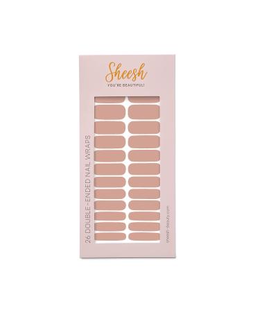 Sheesh Stormy Desert Nailack for sticking on 26 self-adhesive nail foils for up to 4 applications premium nail polish foils for the perfect manicure at home nail wraps in the trend colors 2023