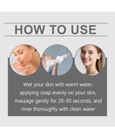  yxcully Khaki Soap - Natural Deodorant Soap for Body Odor Elimination Deep and Cooling Cleanser for Men and Women Soft and Moisturizing Eliminates Unwanted Odors (1 PCS) - Buy Online on GoSupps.com