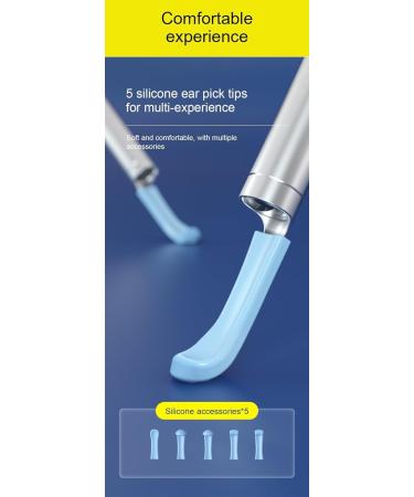 Premium Ear Wax Removal Kit with 1080P Camera - Ear Cleaner & Otoscope for iPhone & Android - Buy Online on GoSupps.com