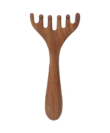 PATKAW Wooden Scalp Massager Guasha For Scraping Scalp Comb Head Massager Handheld Head Massager For Head Neck Face