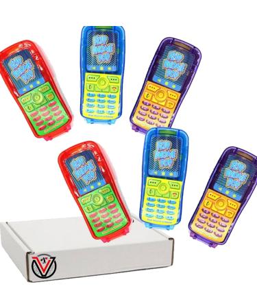 Flip Phone Pop 30g - Fruit Flavoured Lollipops (06 Pops) - Buy Online on GoSupps.com