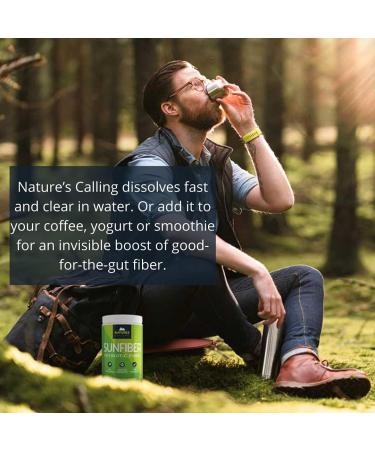 Nature's Calling All-Natural Fiber Supplement | Gentle & Non-GMO | Low-FODMAP | Sunfiber Prebiotic | 30 Servings - Buy Online on GoSupps.com