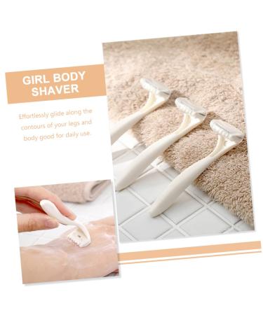 FOMIYES 9pcs Shaver Tool Set - Miss Shaver Hair Clips in White ABS - 8.7x2cm - Perfect for Grooming & Styling - Buy Online on GoSupps.com