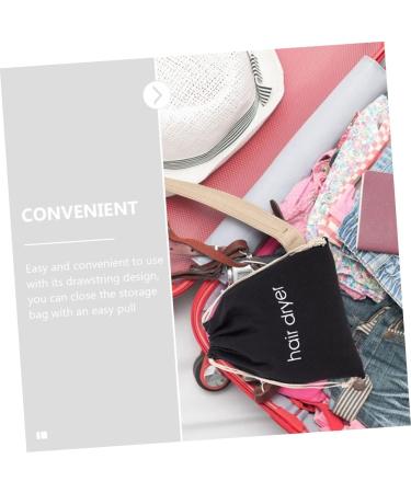 Baluue 2pcs Hair Dryer Storage Bag Hair Dryer Holder Bag Organizer for Traveling Cloth Storage Bag Fabric - Buy Online on GoSupps.com
