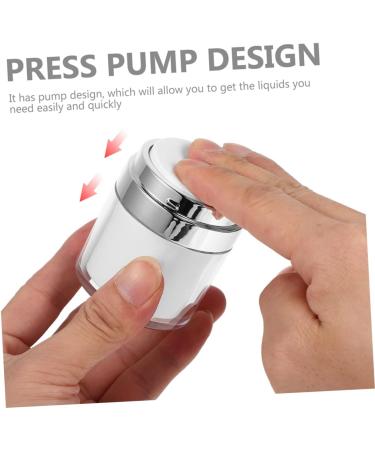 Beavorty Cream bottle empty cream containers lip scrub containers with lids body butter jars 4oz glass jars with lids 4oz containers with lids makeup jar with pump Acrylic travel makeup box - Buy Online on GoSupps.com