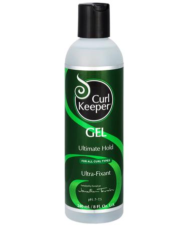 Curl Keeper Gel - Ultimate Hold Power With Frizz Control To Support All Your Favorite Hairstyles ( 8 Ounce / 240 Milliliter )