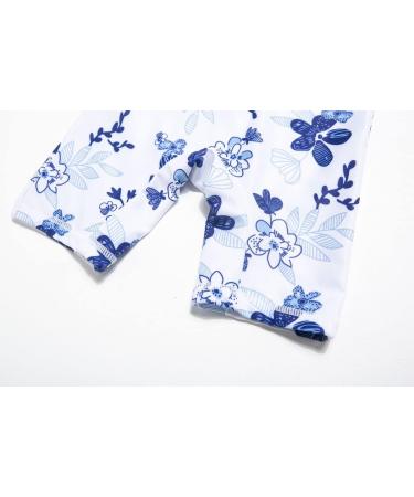 Bonverano Baby Boys Swimsuit - UPF 50+ Sun Protection, Short-Sleeve Zipper One Piece, 9-12 Months Orchid - Buy Online on GoSupps.com