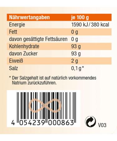 KOPP VITAL BIO COKOS Blossom Sugar - Vegan Gluten-Free Natural Coconut Sugar Alternative | 650g | Non-GMO - Buy Online on GoSupps.com