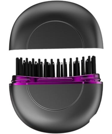 Premium Hair Straightener Brush | Fast Heating & Rechargeable | Temperature Control Straightening Comb for Home Use - Buy Online on GoSupps.com