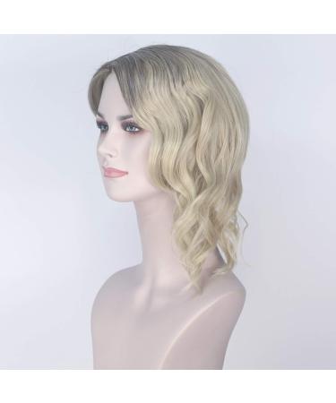 Yan Dream Girl's Short Half Straight Half Curly Cosplay Wig for Halloween - Buy Online on GoSupps.com