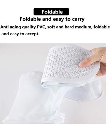 Transparent Reusable PVC Waterproof Shoe Cover - Rain & Snow Protection for Children, Men, and Women - Buy Online on GoSupps.com