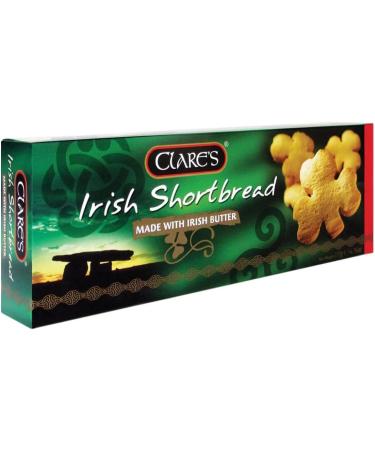  ANTICO CAFFE' NOVECENTO Clare's | Pure Butter Scottish Biscuits - 3 x 135g | Butter Biscuits | Shamrock Biscuits - Buy Online on GoSupps.com