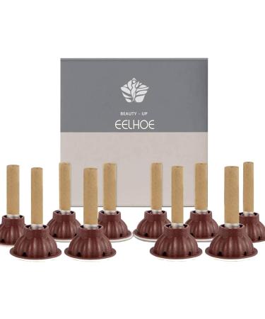 Moxa Sticks for Moxibustion - 10pcs Herbal Sticks for Women with Self-Stick Base | International Shipping Available - Buy Online on GoSupps.com