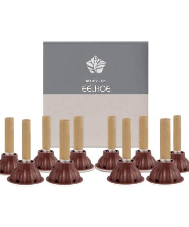 Xiaocao lose burning column - 10 pieces of moxibusion collecting energy & burning column for detoxification - Moxa sticks with a self -adhesive basis for the weight loss of women