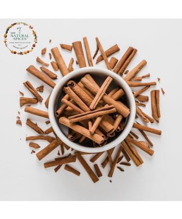 MJ TASTE NATURAL Ground Cinnamon Spice 100% Raw & Natural Sticks | Dalchini Perfect for Baking Cooking & Beverages | Plastic Free (250g - 8.81oz) - Buy Online on GoSupps.com