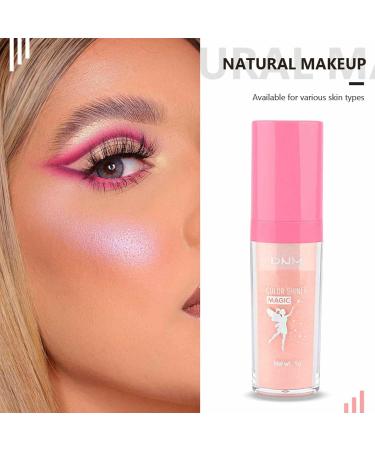 Highlighter Makeup Stick | Powder High Light Powder for Makeup | Easy Using Long Lasting Cosmetic Supplies for Hair Face Eyes Body Makeup Shzons 02#pink - Buy Online on GoSupps.com