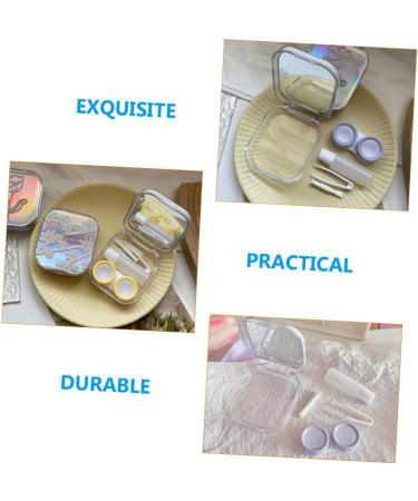 GLEAVI 2pcs Tweezers Set with Colorful Eye Case - Travel Accessories & Mini Tweezers Holder for Easy Removal - Buy Online on GoSupps.com