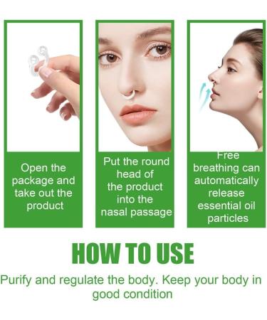 Dubus Lymphstar 2023 Body Detox & Fat Burning Essential Oil Nose Ring - Liver Cleansing Strengthen Female Health - 2 Pieces - Buy Online on GoSupps.com