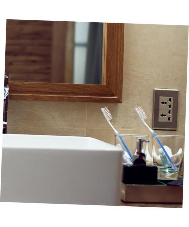 Buy Minkissy 50-Pack Disposable Travel Toothbrushes - Portable Plastic Camping Toothbrushes & Toothpaste Accessories - Perfect for Outdoor Adventures - Buy Online on GoSupps.com