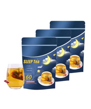 Tisane For Le Sommeil Aide Naturelle La Relaxation Sachets De Th Sans Caf ine For Le Coucher(3PC)
