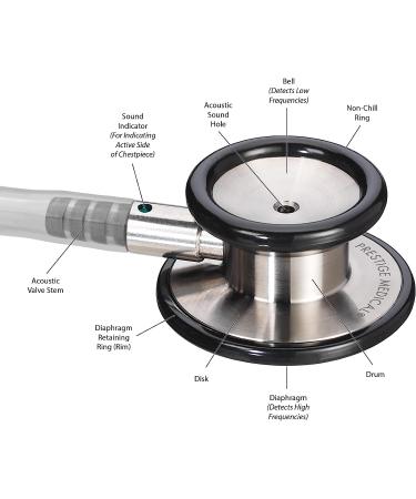 Prestige Medical Clinical 1 Stethoscope - Aqua Sea Adult - Buy Online on GoSupps.com