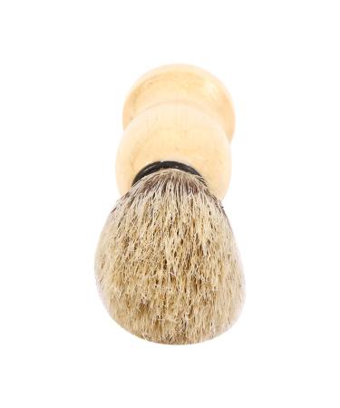1 Piece Wooden Beard Shaving Brush - Premium Shaving Tool for Men | Perfect for Beard Removal - International Shipping Available - Buy Online on GoSupps.com