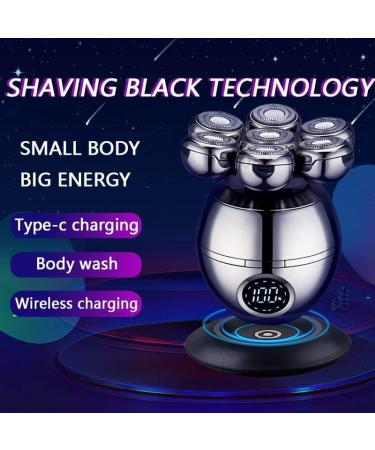 GeRRiT 7D Electric Razor for Men - Waterproof Multi-Function Shaver with LCD Display | Best Electric Razors for a Smooth Shave - Buy Online on GoSupps.com