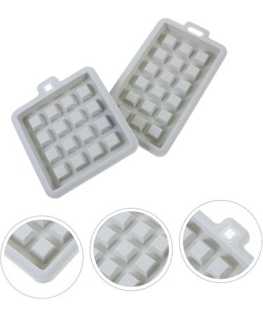 UKCOCO 2 Pcs Silicone Cookie Mold Square Pancake Tray Silicone Baking Waffle Mold Baking Tools Household - Buy Online on GoSupps.com