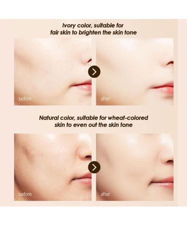  Mimoqk BB Cream Full Coverage Liquid Makeup 50ml Moisturizing Concealer Primer SPF Sunscreen Protection Hydrating Nourishing Formula Lightweight Blend for Face Neck Arms Legs Body - Buy Online on GoSupps.com