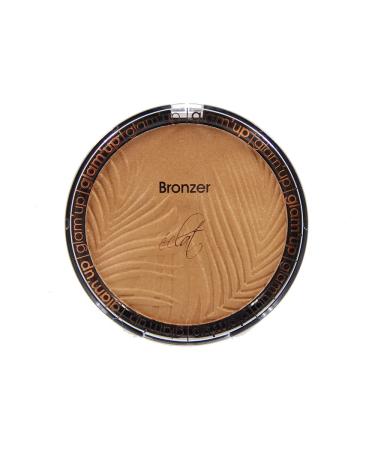 Glam'Up Paris Compact Bronzing Powder - Bright Bronzing Powder - Radiance - Long-Lasting - 16 g - Gold