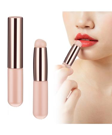 2pcs Silicone Makeup Brushes Set - Lip & Concealer Applicators for Perfect Blending | Dust Cap Included - Buy Online on GoSupps.com