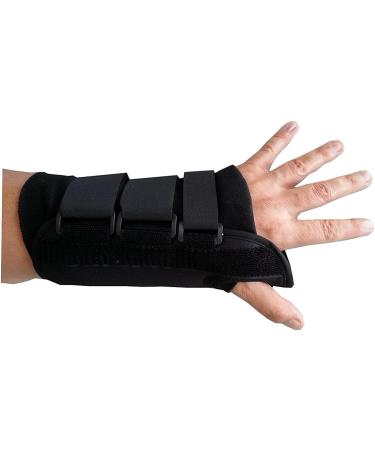 Carpal Tunnel Wrist Brace Support & Forearm Splint Band (Right) - Relief for Sprains & Pain | International Shipping Available - Buy Online on GoSupps.com