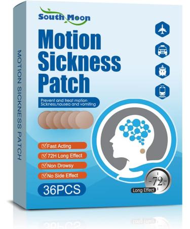 Motion Sickness Patch - 72 PCS Sea Sickness Relief for Travel | Cruise Cars & Airplanes - Buy Online on GoSupps.com