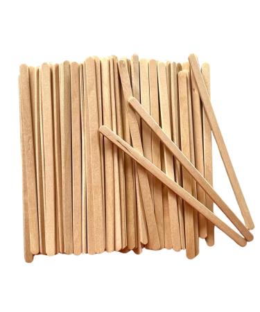 Vanity UK Brow Waxing Sticks 500 Pcs Salon Professional Quality Slim Mini Disposable Eyebrow Wooden Spatulas Wax Applicator for Lip Nose Hair Removal