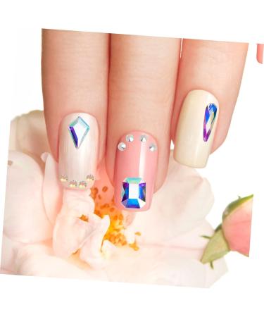Beavorty 1 Box Nail Drill gems for Crafts Nail Art Accessories Craft Tweezers Manicure Charm Nail Jewels Glitter Rhinestone Nails gem Adhesive Nail Crystals Flash Glass Paste Drill - Buy Online on GoSupps.com