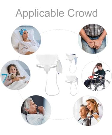Portable Silicone Urine Collector for Women | Female Urinal System with 2 Catheter Bags | Comfortable Bladder Control Solution - Buy Online on GoSupps.com