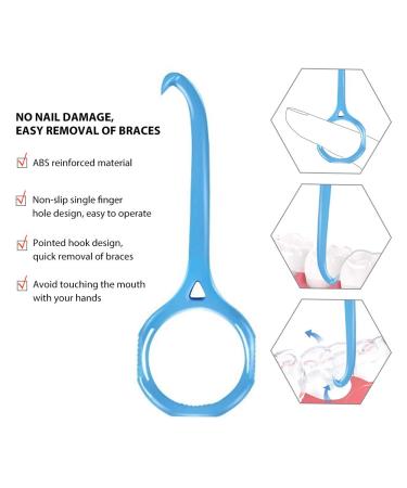 AMHDV Orthodontic Retainer Case with Aligner Removal Tool, Mirror & Bag - Regular Size Dental Mouth Guard Box - Buy Online on GoSupps.com