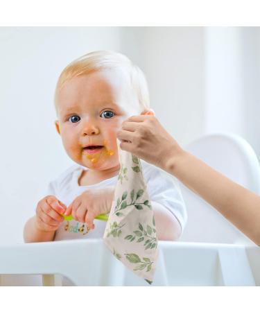 Lifetree Baby Musselin Washcloths - 6 Soft Bamboo Cotton Towels (26x26 cm) for Boys & Girls | Gentle Washcloths for Children & Plant Care - Buy Online on GoSupps.com