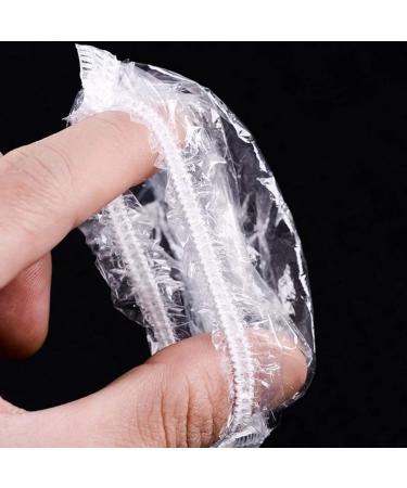 Lurrose 300Pcs Disposable Clear Ear Protectors - Waterproof Ear Caps for Hair Dyeing, Barber, Home & Shower - Buy Online on GoSupps.com