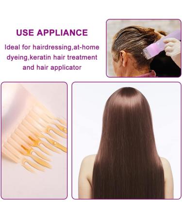 Abnaok Root Comb Applicator Bottle 6oz - Hair Dye Brush with Graduated Scale - 4 Pack - Buy Online on GoSupps.com